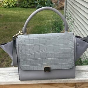 Celine elegant Chic Gray Handbag
